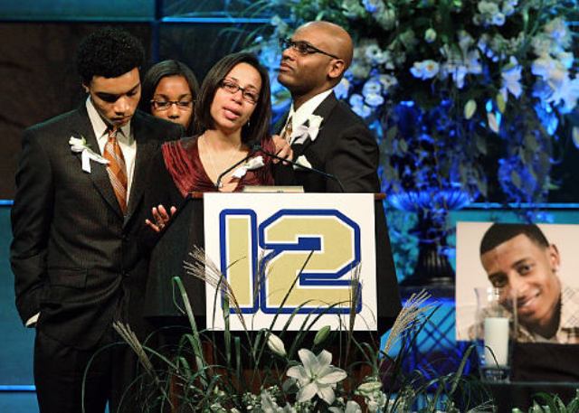 Football Player Shot